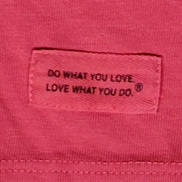 Life is Good Red Crusher Classic Fit Let it Snow V-Neck Long Sleeve Tee - M - Picture 9 of 10